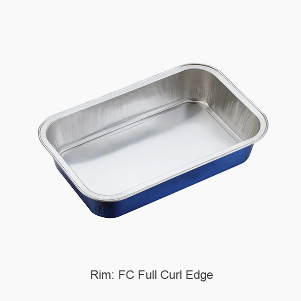 Aluminiowa taca na posiłki linii lotniczej