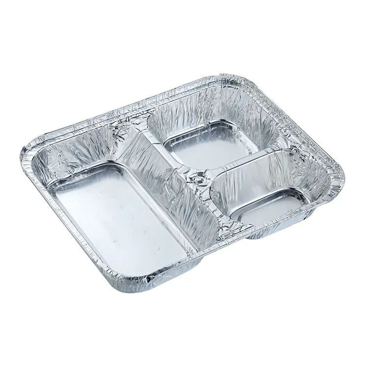 Pojemnik z folii aluminiowej do pakowania żywności